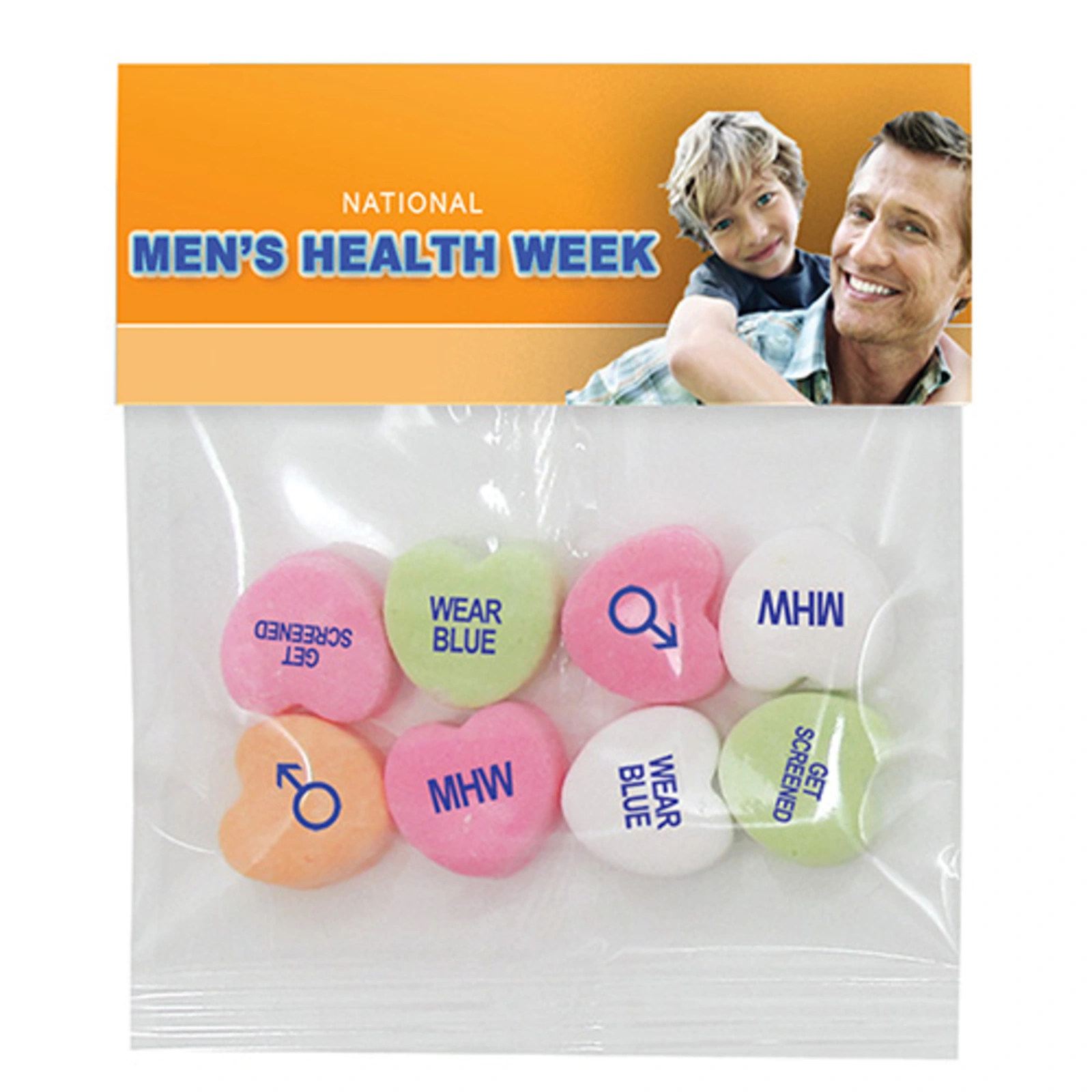 Conversation Hearts Header Bag