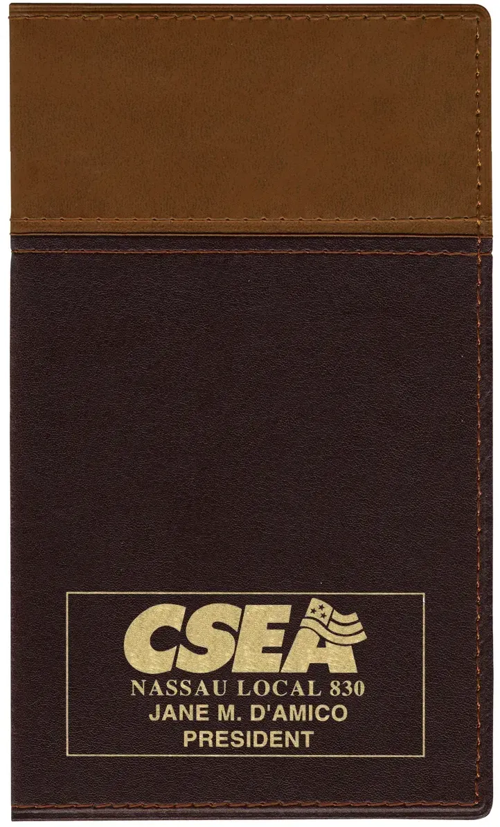 Custom Logo Planner - Cordova Two-Tone Vinyl Soft Cover