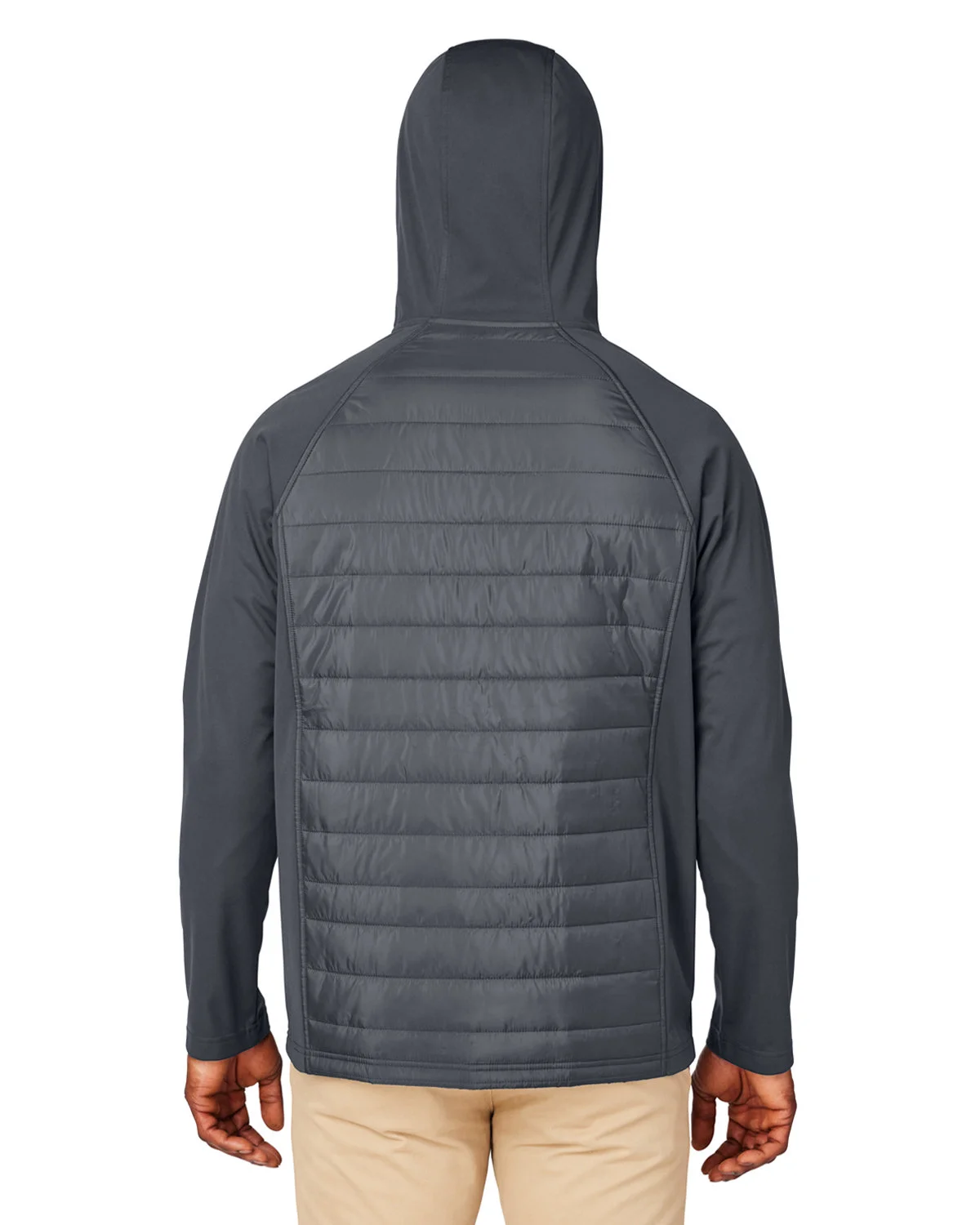 CORE365 Unisex Techno Lite Hybrid Hooded Jacket