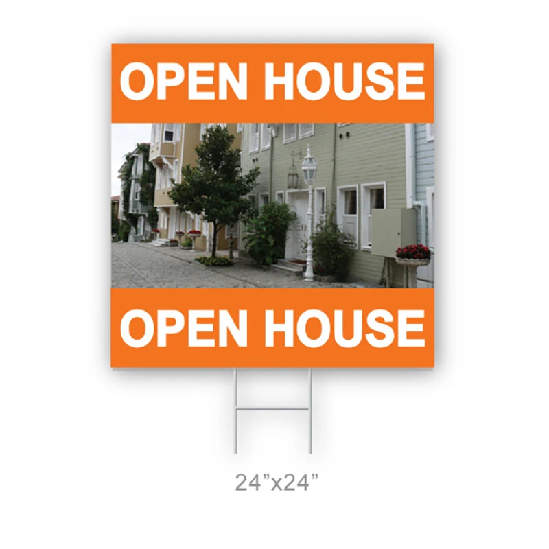 Coroplast Yard Sign- 24" x 24" - 1 Sided