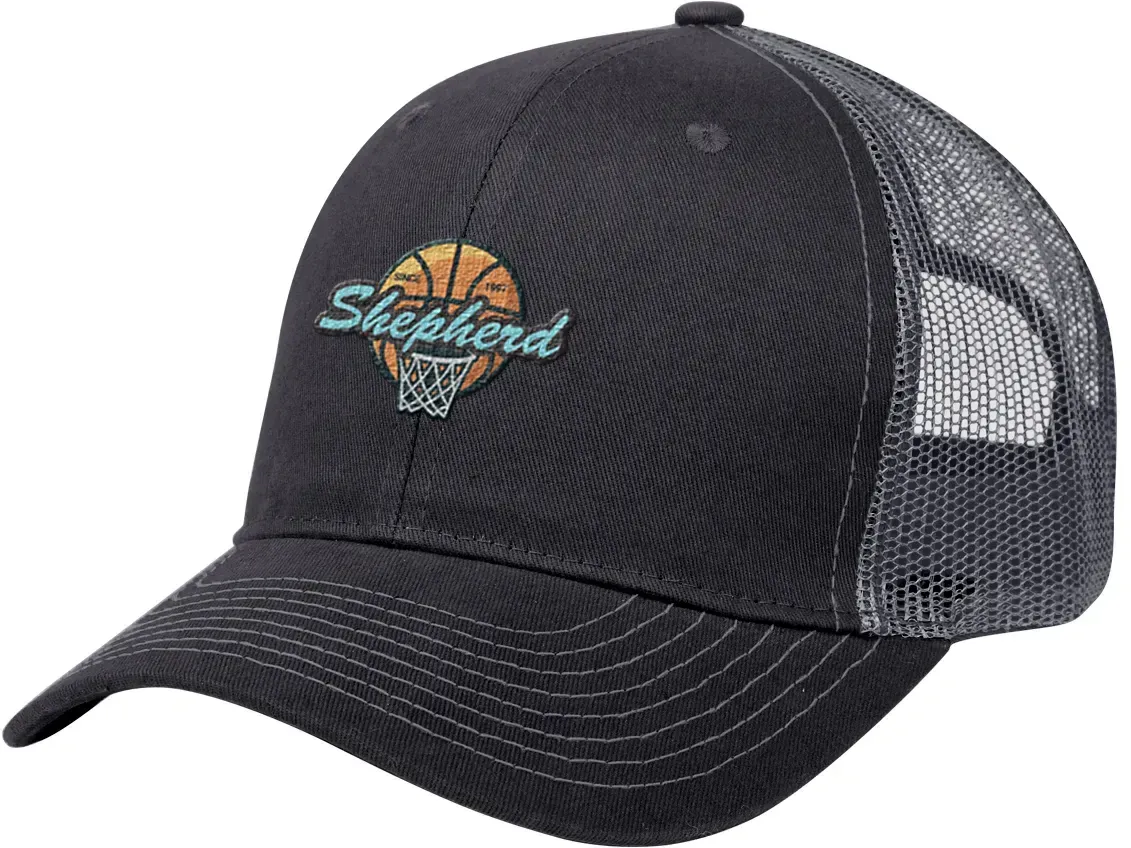 Custom Printed Cotton Twill Mesh Back Cap