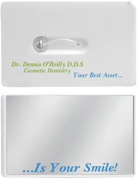 Credit Card Dental Floss w/Mirror