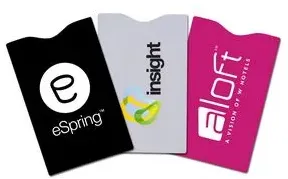 Promotional Credit Card Sleeve