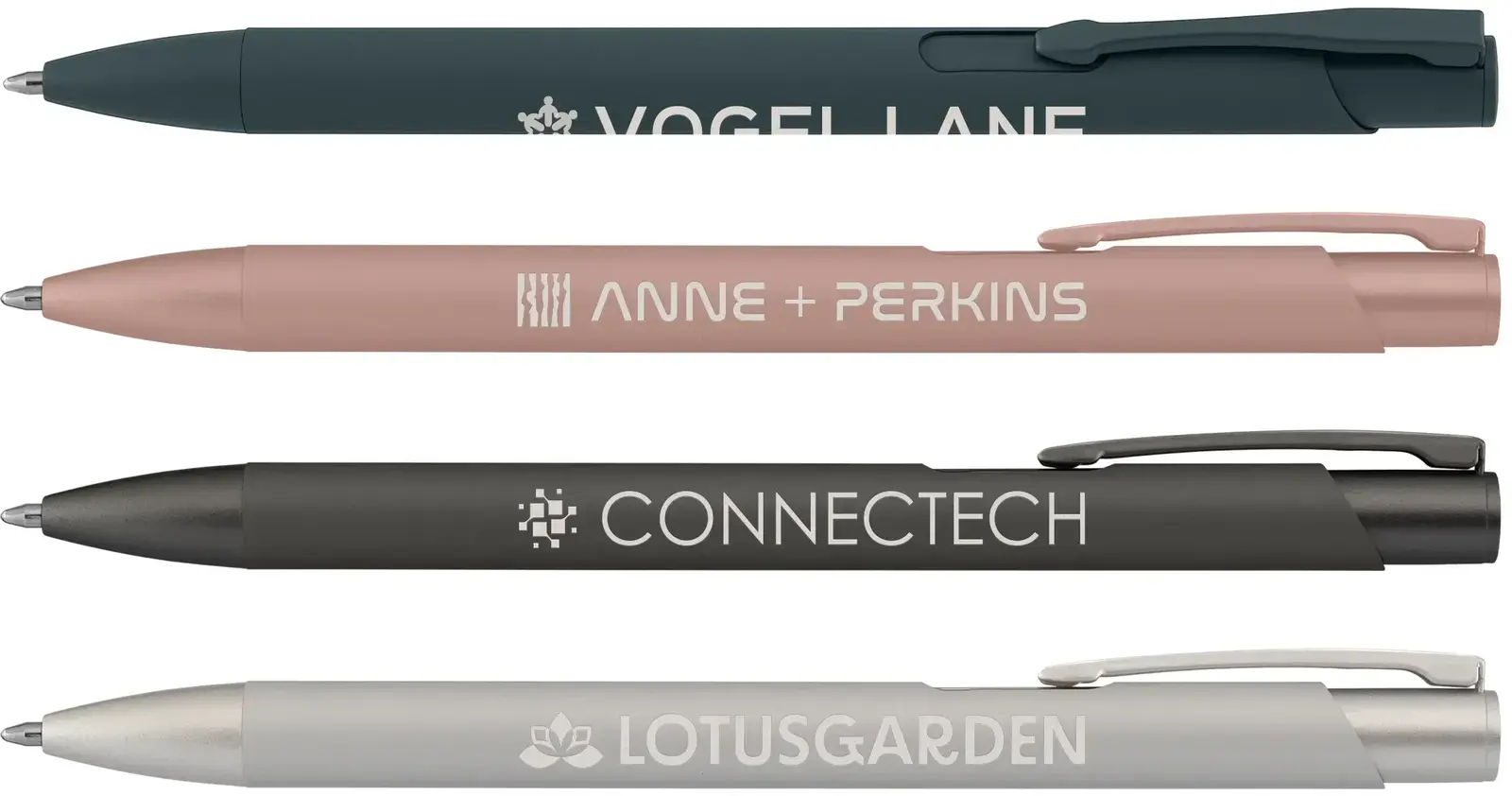 Crosby Softy Monochrome Metallic Pen