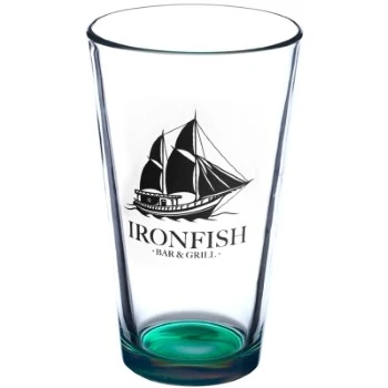 Custom 16 oz. Pint Glasses (1 color imprint)