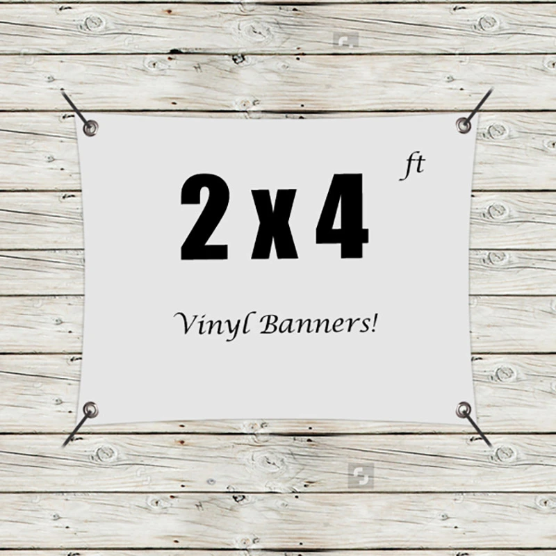 Custom 2' x 4' Vinyl Banners