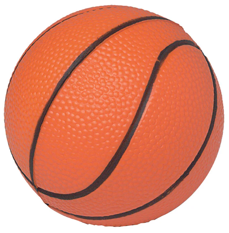 Basketball Stress Reliever - 4.5"