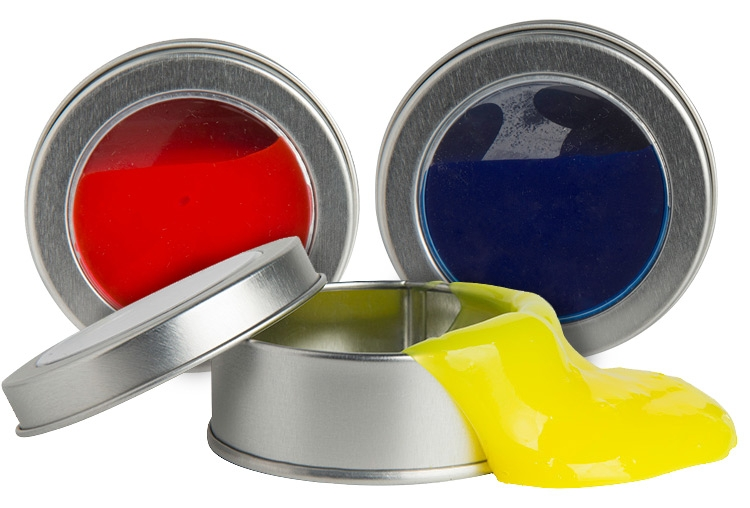 Personalized Anti-Stress Slime in a Tin