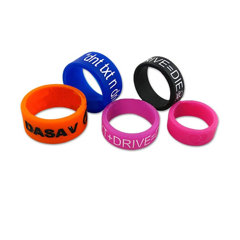 Custom Awareness Silicone Thumb Bands