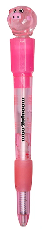 Imprinted Ballpoint Light Up Pig Pen