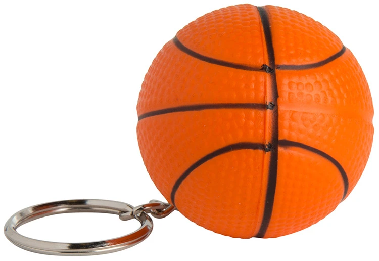 Basketball Keyring Stress Reliever