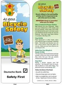 Bookmark - All About Bicycle Safety