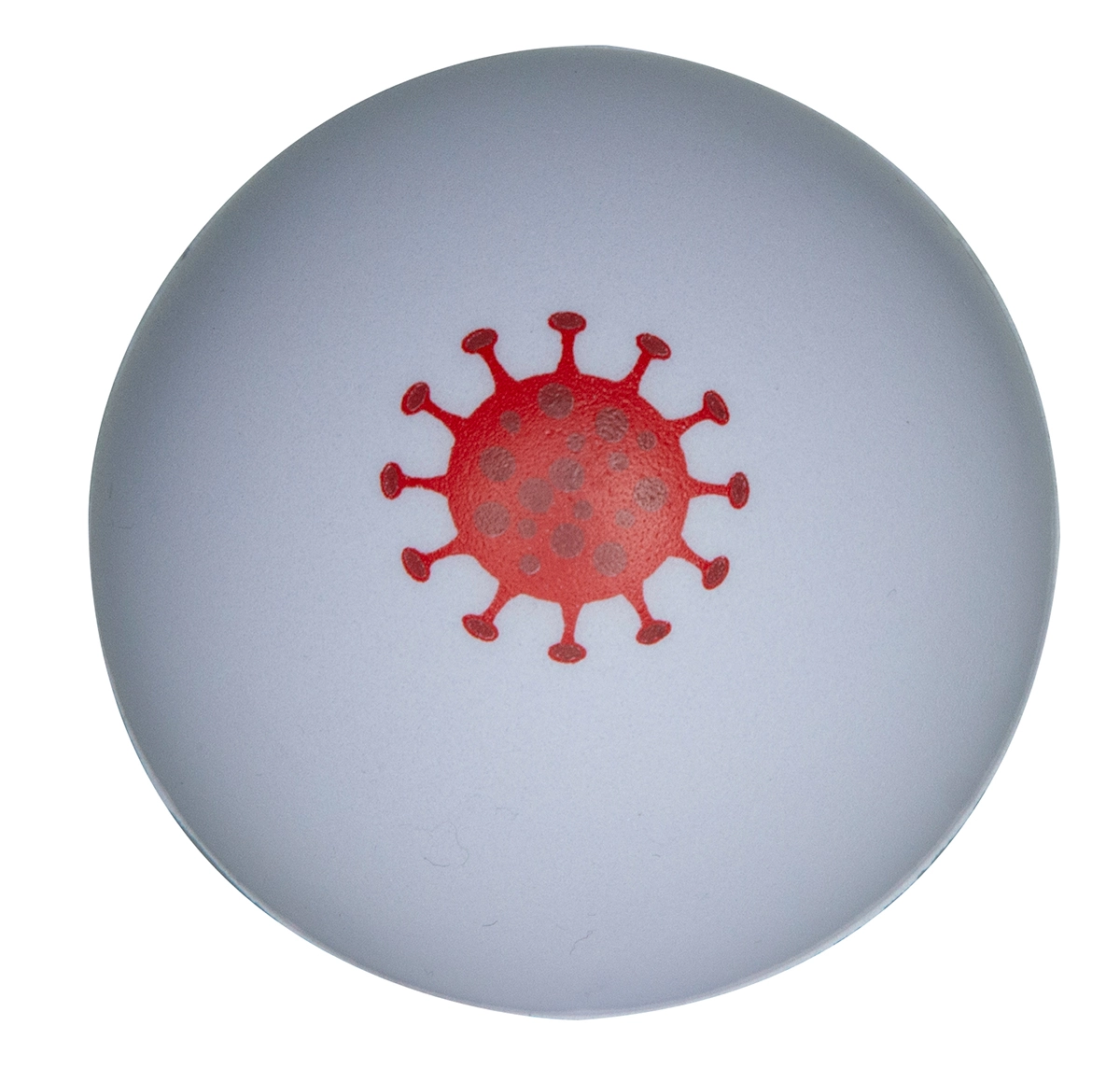 COVID-19 White Ball Stress Reliever