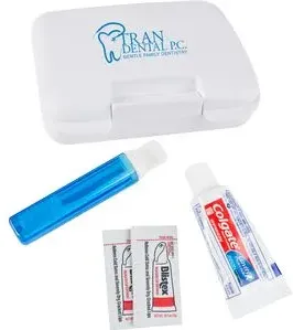 Dental Kit in a Plastic Pocket Tote