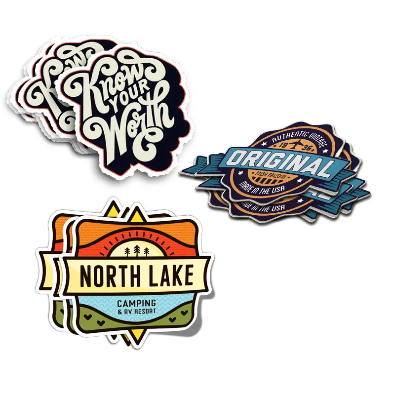 Custom Die Cut Stickers - 2x2