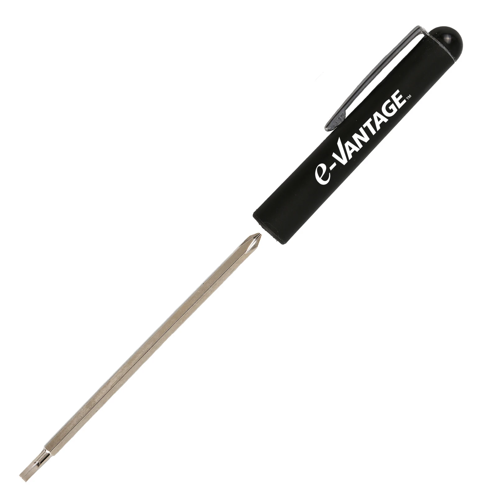 Dual Pocket Screwdriver with Reversible Blade