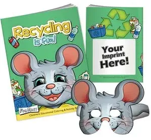 Fun Masks Coloring Book - Make Recycling Fun