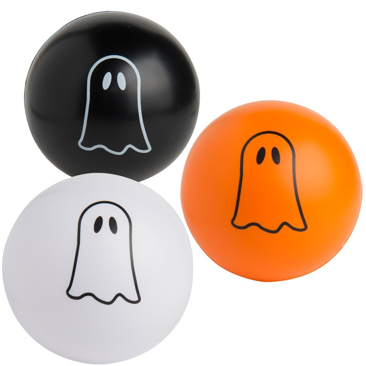 Custom Printed Ghost Stress Ball