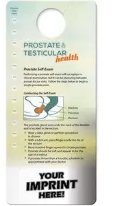 Hang Tag - Prostate & Testicular Self-Exam