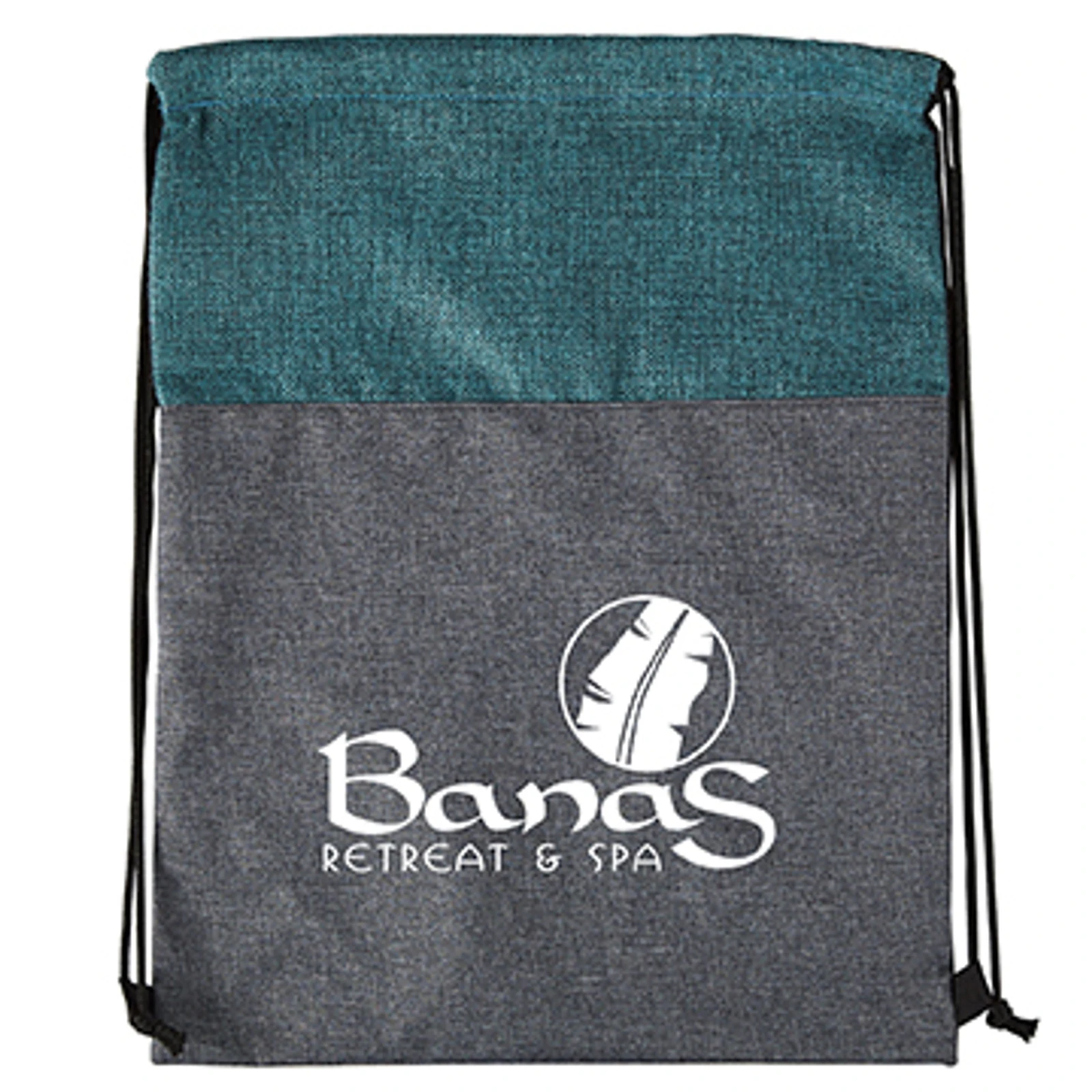 Heathered N’ Jute Drawstring Backpack