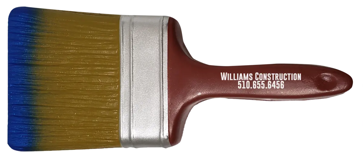 Imprinted Paint Brush Stress Reliever