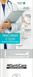 Pocket Slider - Heart Attack and Stroke: Symptoms and Warning Signs