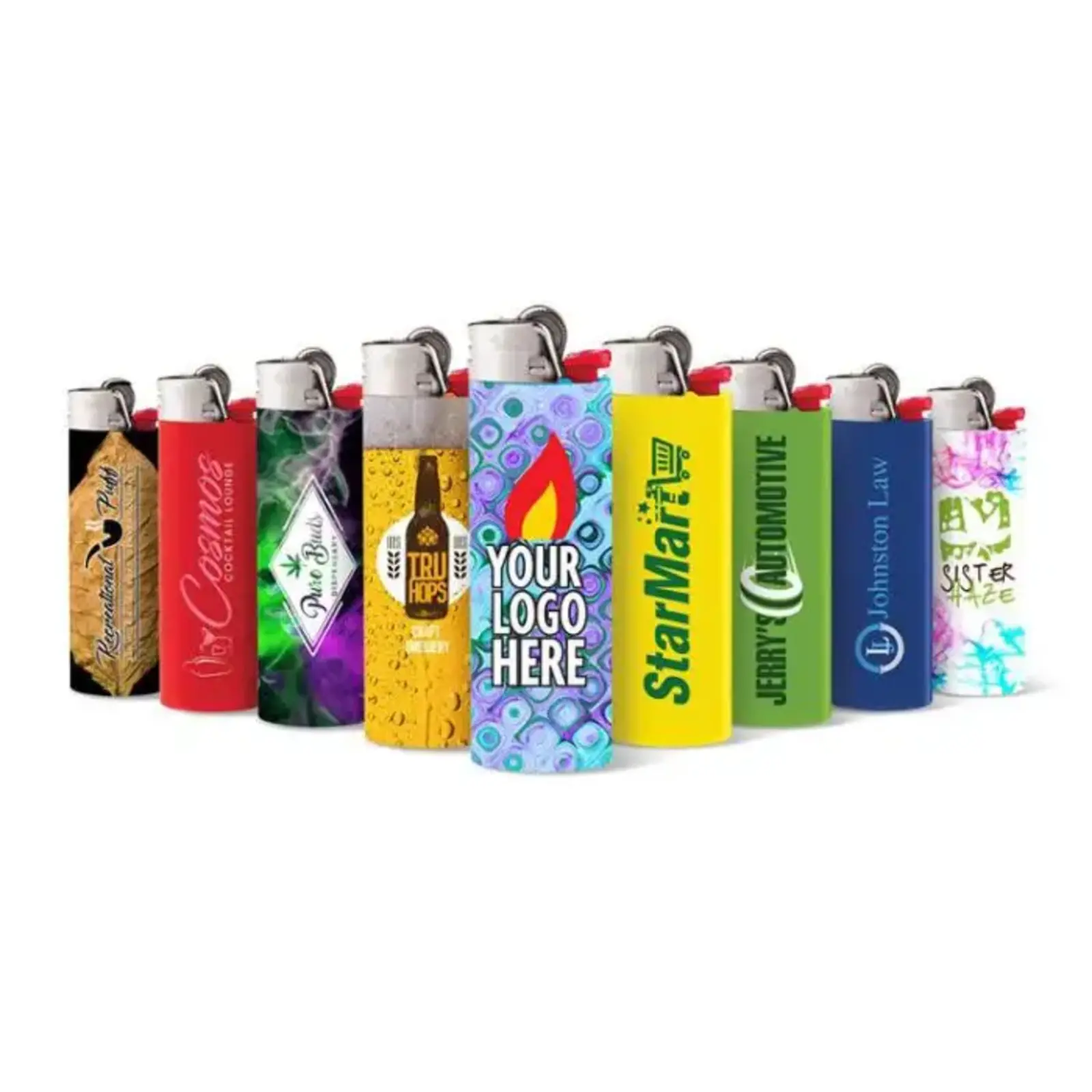 Custom Printed BIC Logo Lighter (Full Color Imprint)