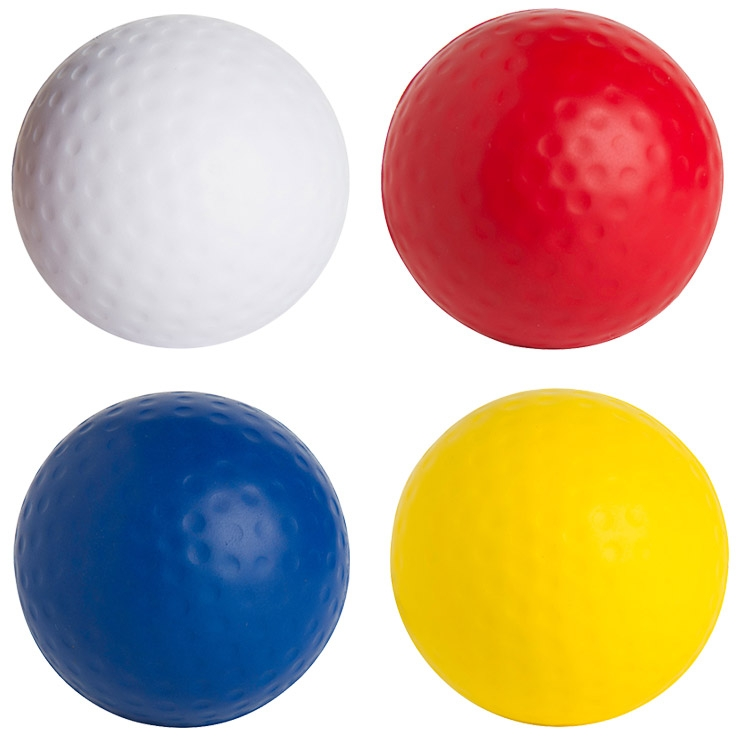 Custom Printed Golf Ball Stress Reliever