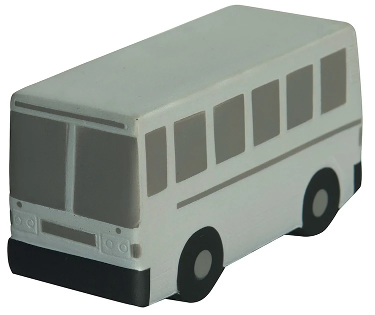 Custom Printed Shuttle Bus Stress Reliever
