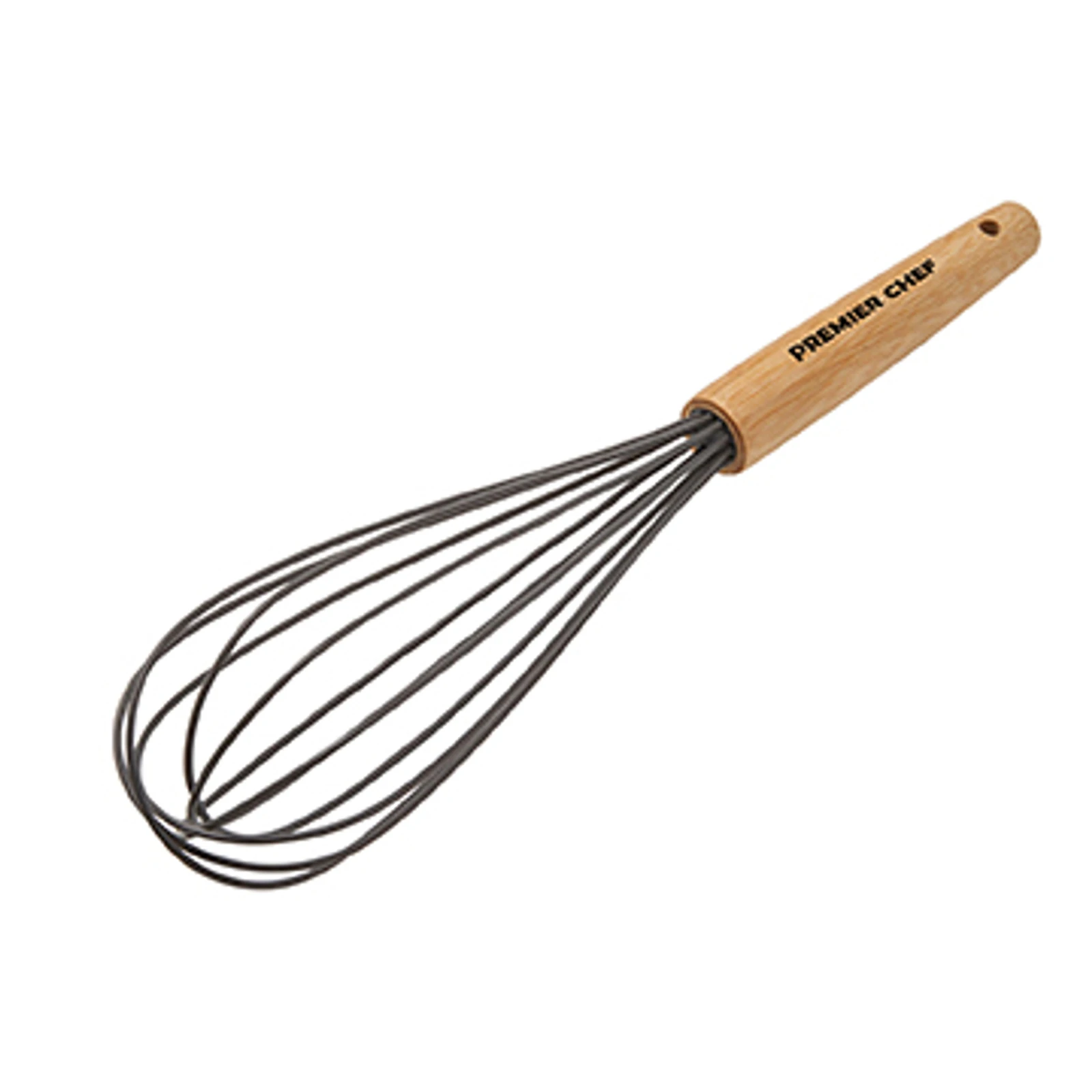 Silicone Whisk with Bamboo Handle