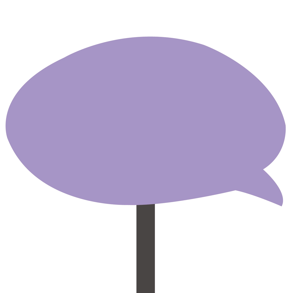 Speech Bubble Topper