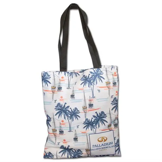 Custom Sublimated Tote Bag - (13.5"x15.5")