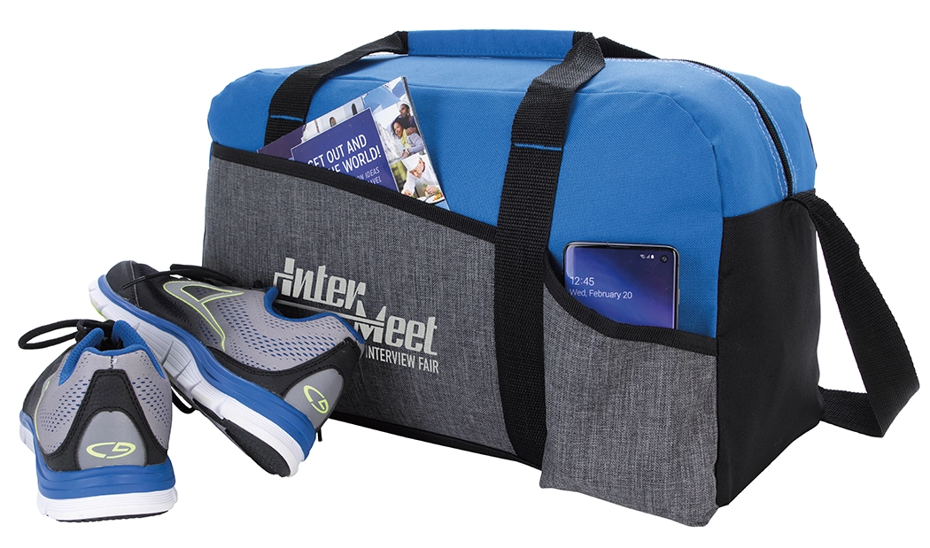 Custom Two-Tone Center Court Duffel Bag