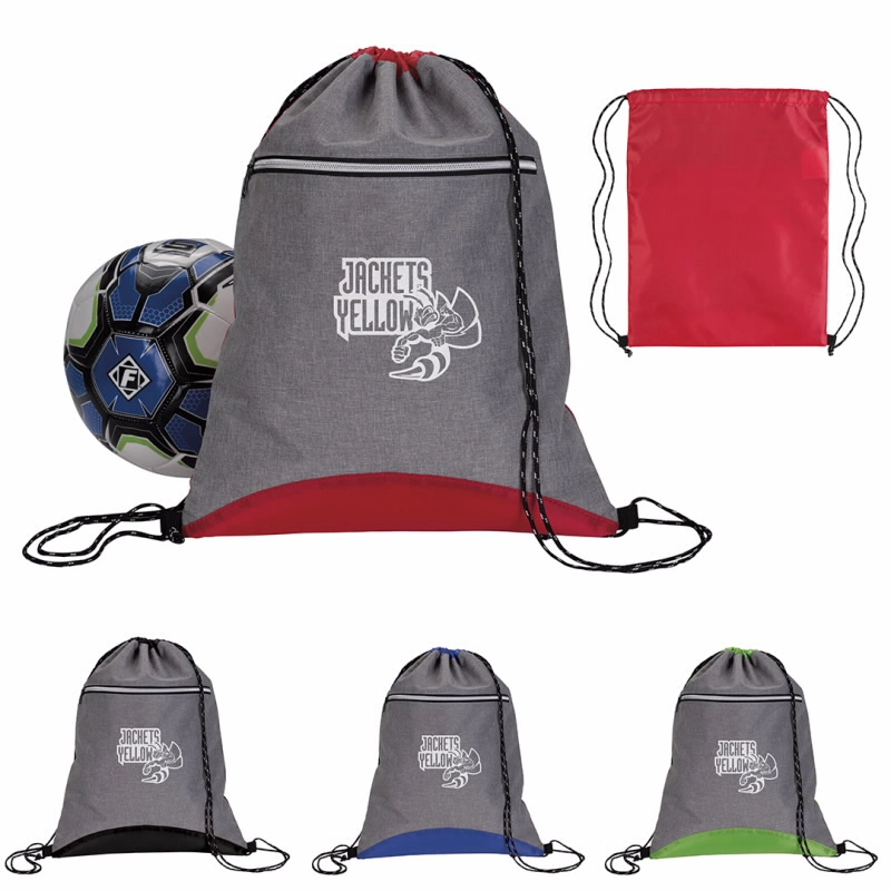 Custom Two Tone Sport Drawstring Bag