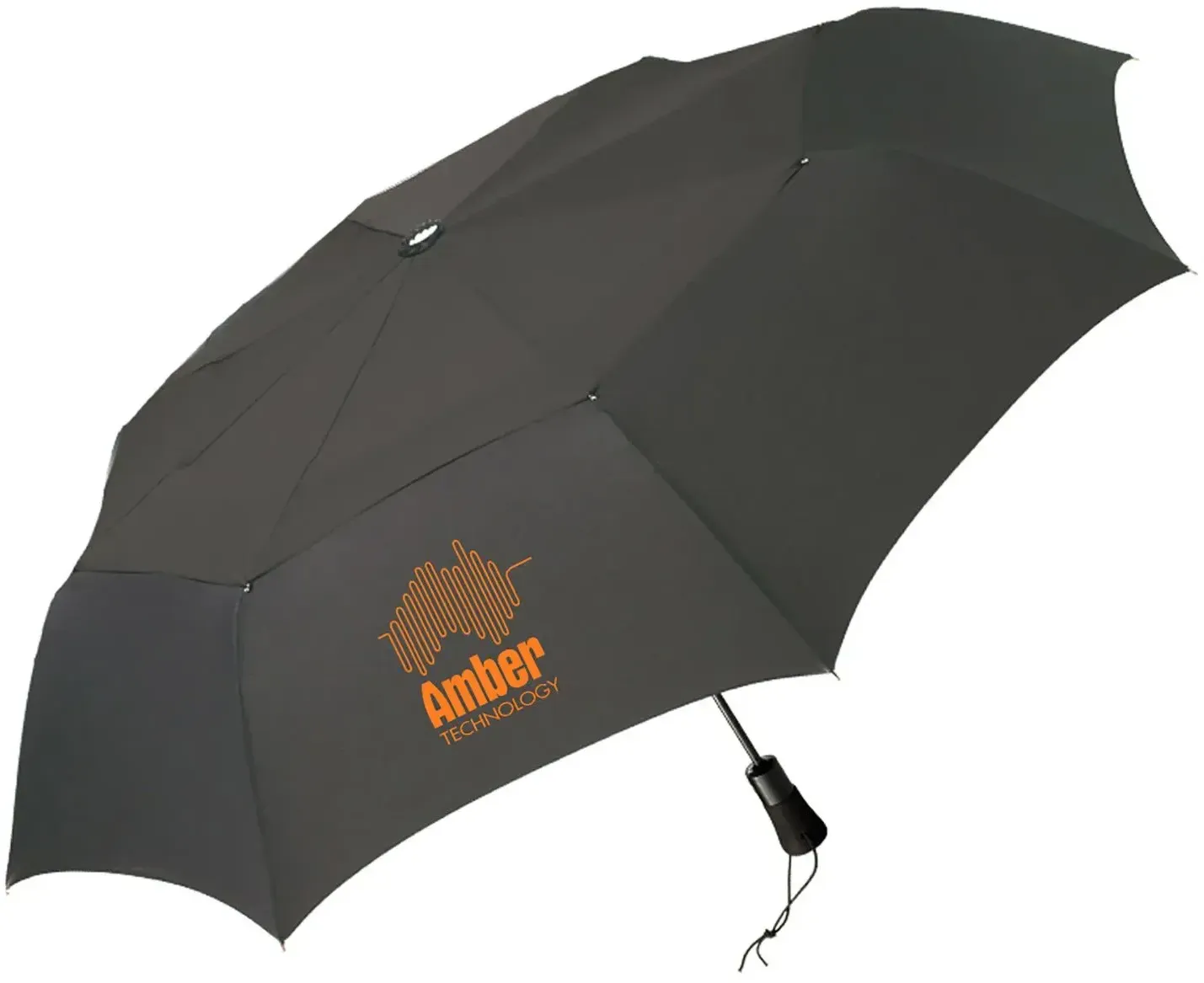 Custom Vented Auto Open & Close Jumbo Compact Umbrella