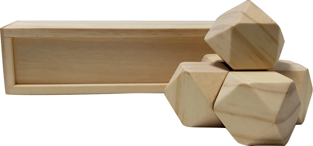 Custom Wooden Stacking Blocks