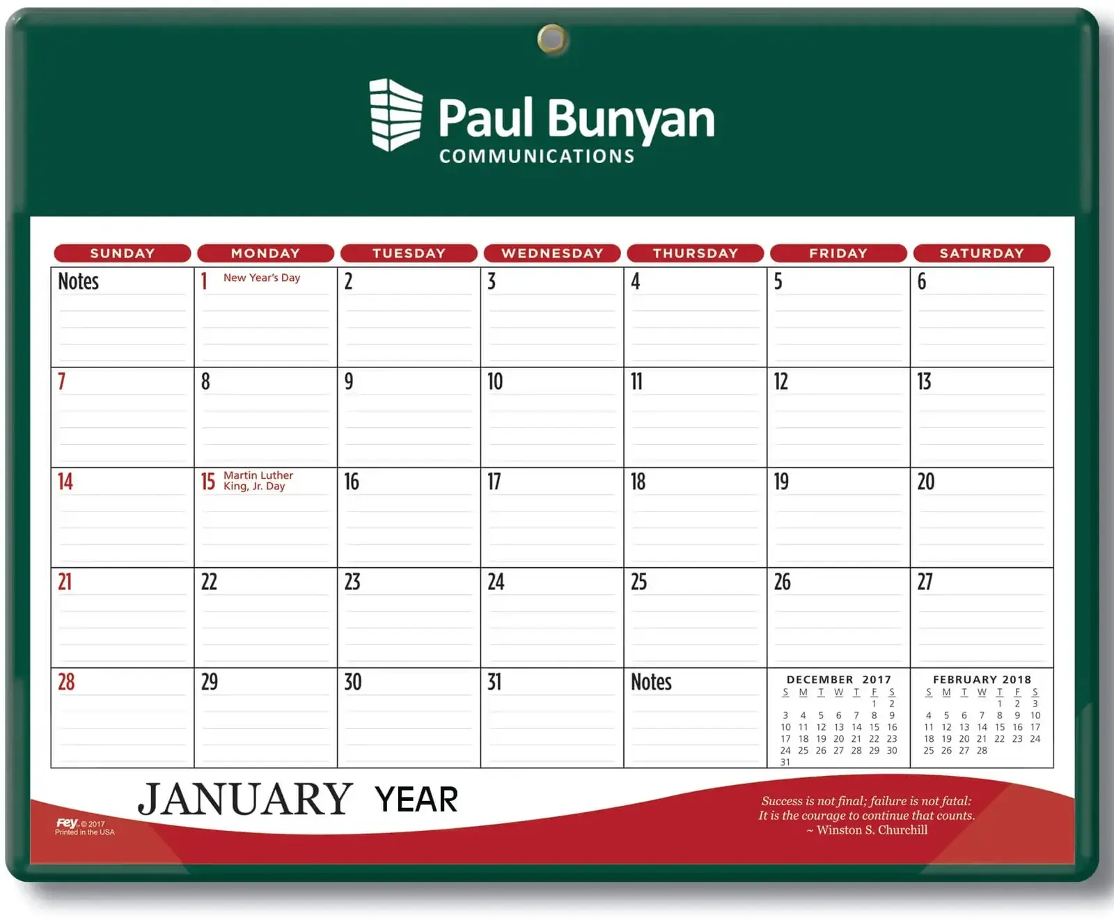Branded Daily Planner