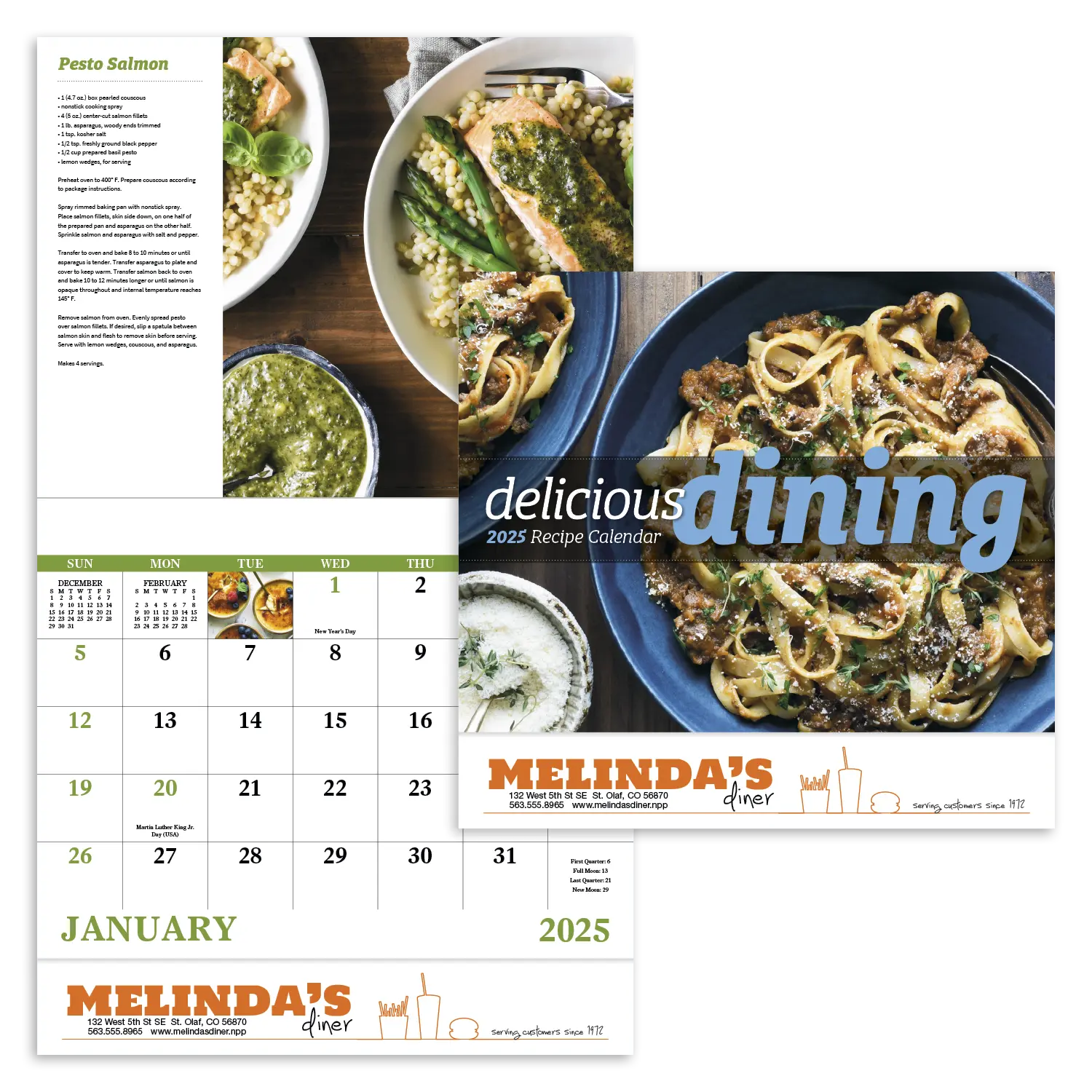 Custom Delicious Dining - Stapled