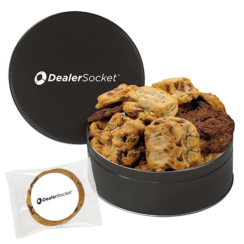 Deluxe Assorted Gourmet Cookie Tin Gift Set