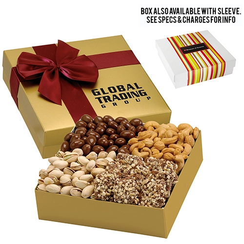 Deluxe Gourmet Nut Assortment Box