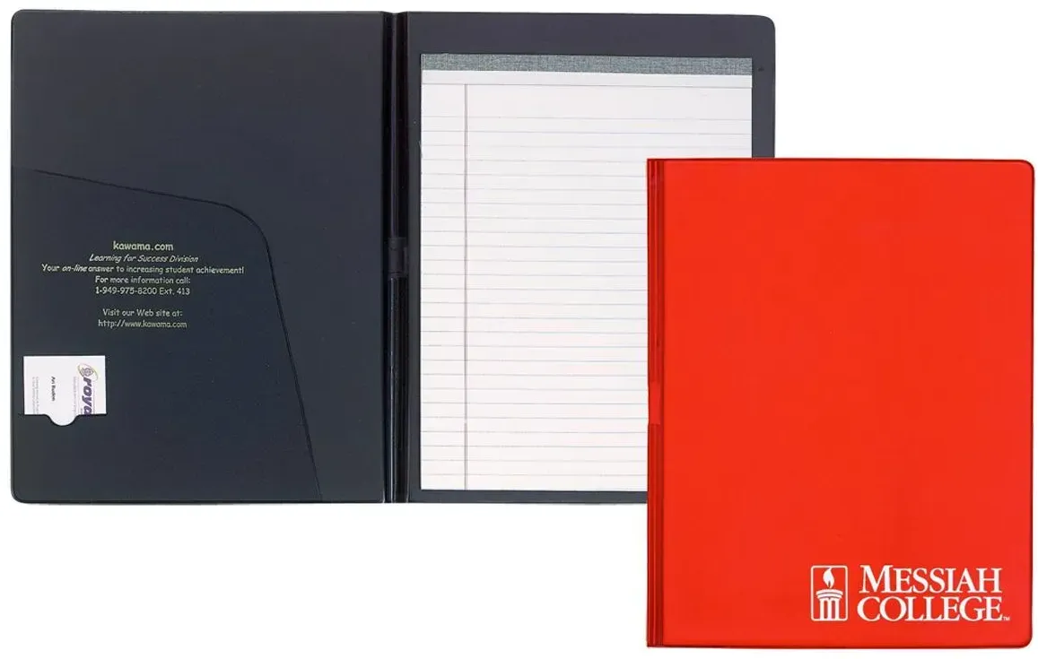 Branded Custom Deluxe Senior Size Padfolio