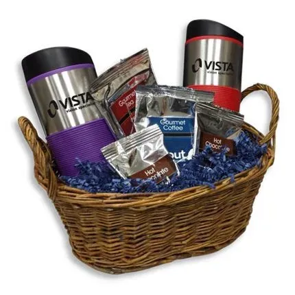 Deluxe Travel Mug Gift Basket