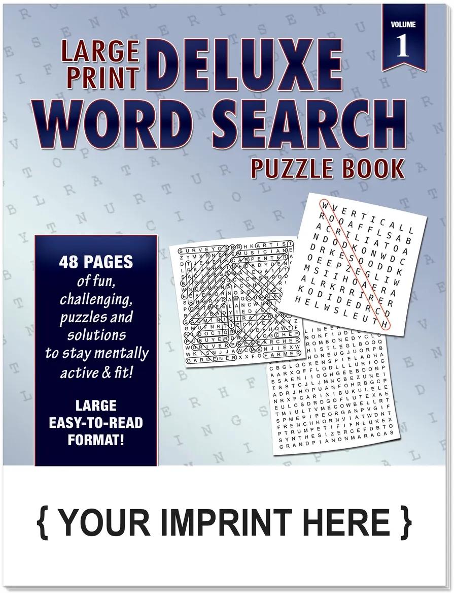 Deluxe Word Search - Volume 1