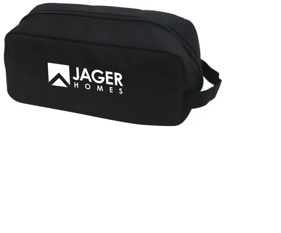 Promotional Dependable Toiletry Bag with Logo - 600D Polyester