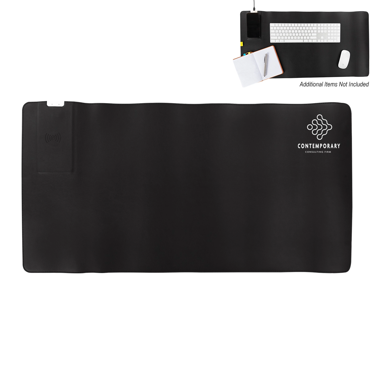 Desk Mat w/ 15W Wireless Charger