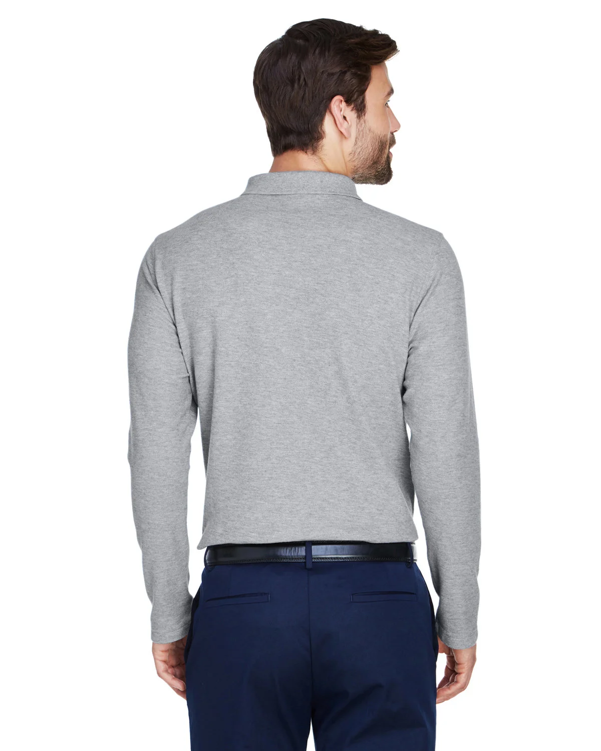 Devon & Jones Men's DRYTEC20 Performance Long-Sleeve Polo