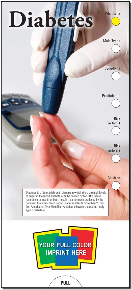 Diabetes Slide Chart