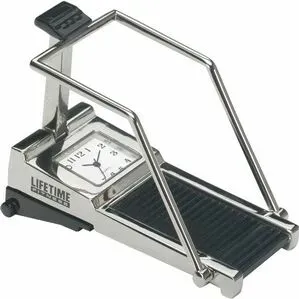 Die Cast Metal Treadmill Clock