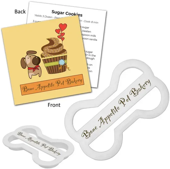 Imprinted Dog Bone Cookie Cutter