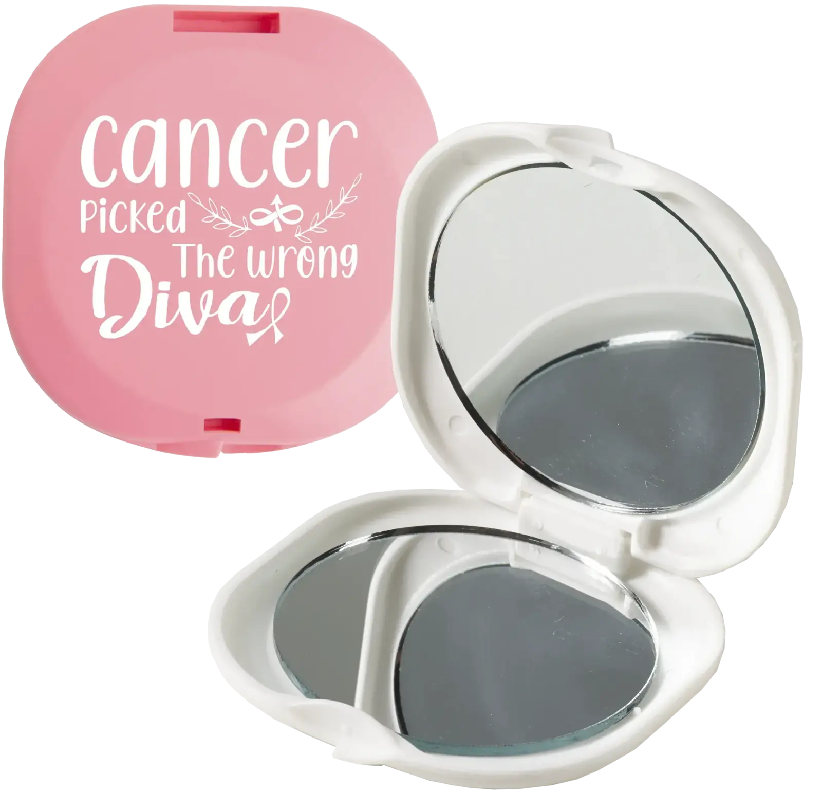 Custom Double Diva™ Compact Mirror with Logo